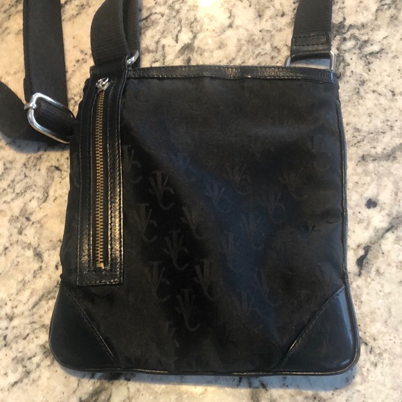 Versace monogram crossbody in black - Picture 1 of 11